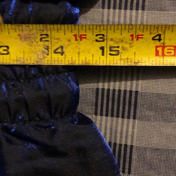 Updated measurements N I L S Skiwear Metallic Cobalt Blue ski suit - Picture 7 of 10